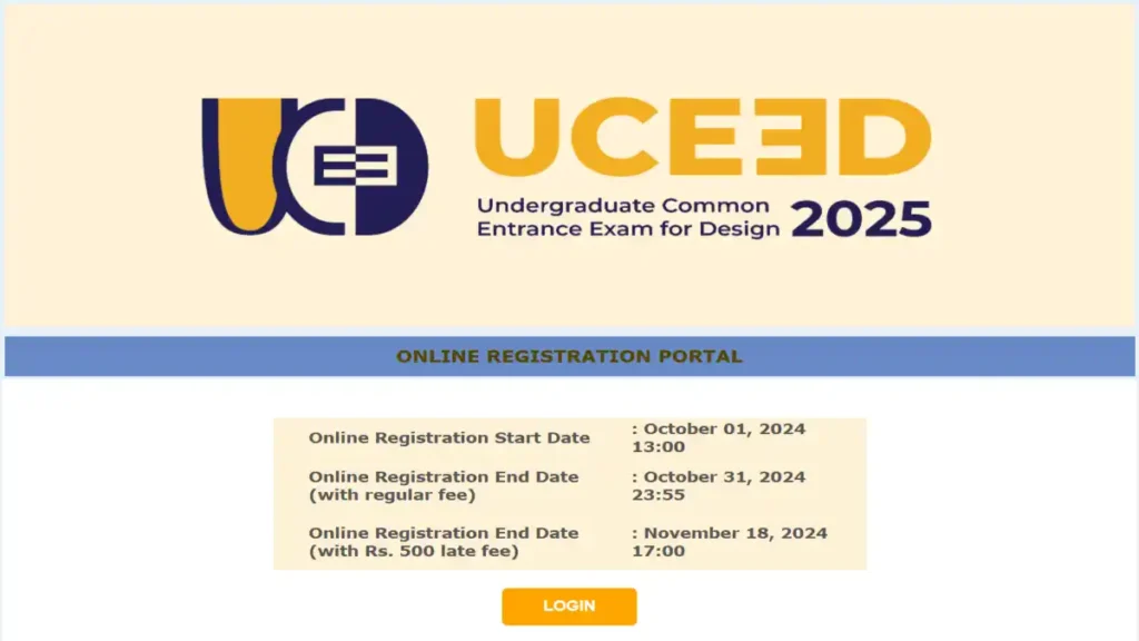 UCEED Candidate Portal