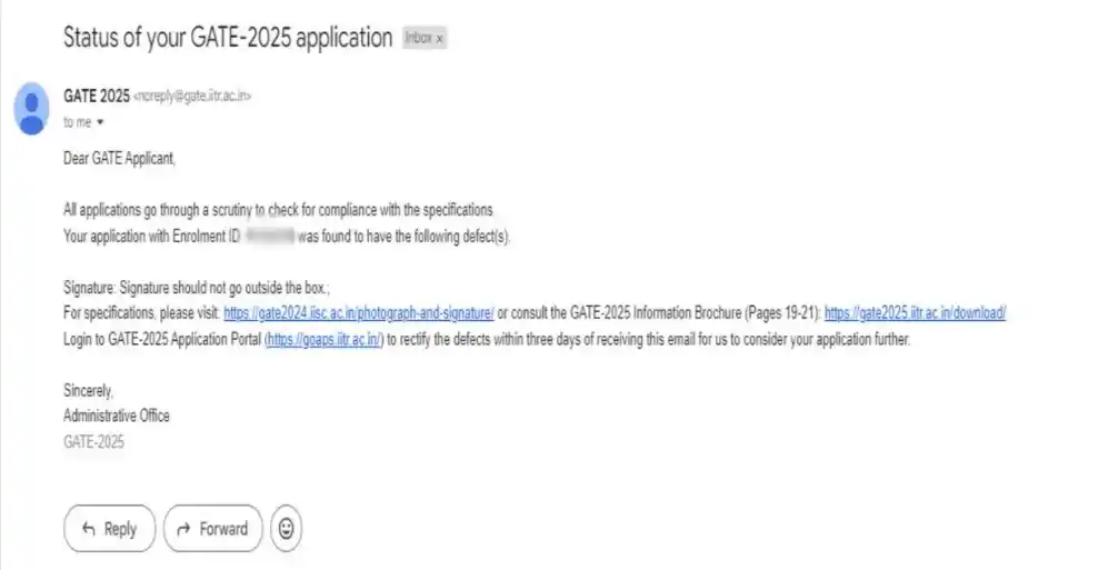 GATE 2026 Application Under Scrutiny Steps to Check Status Sample What It Means